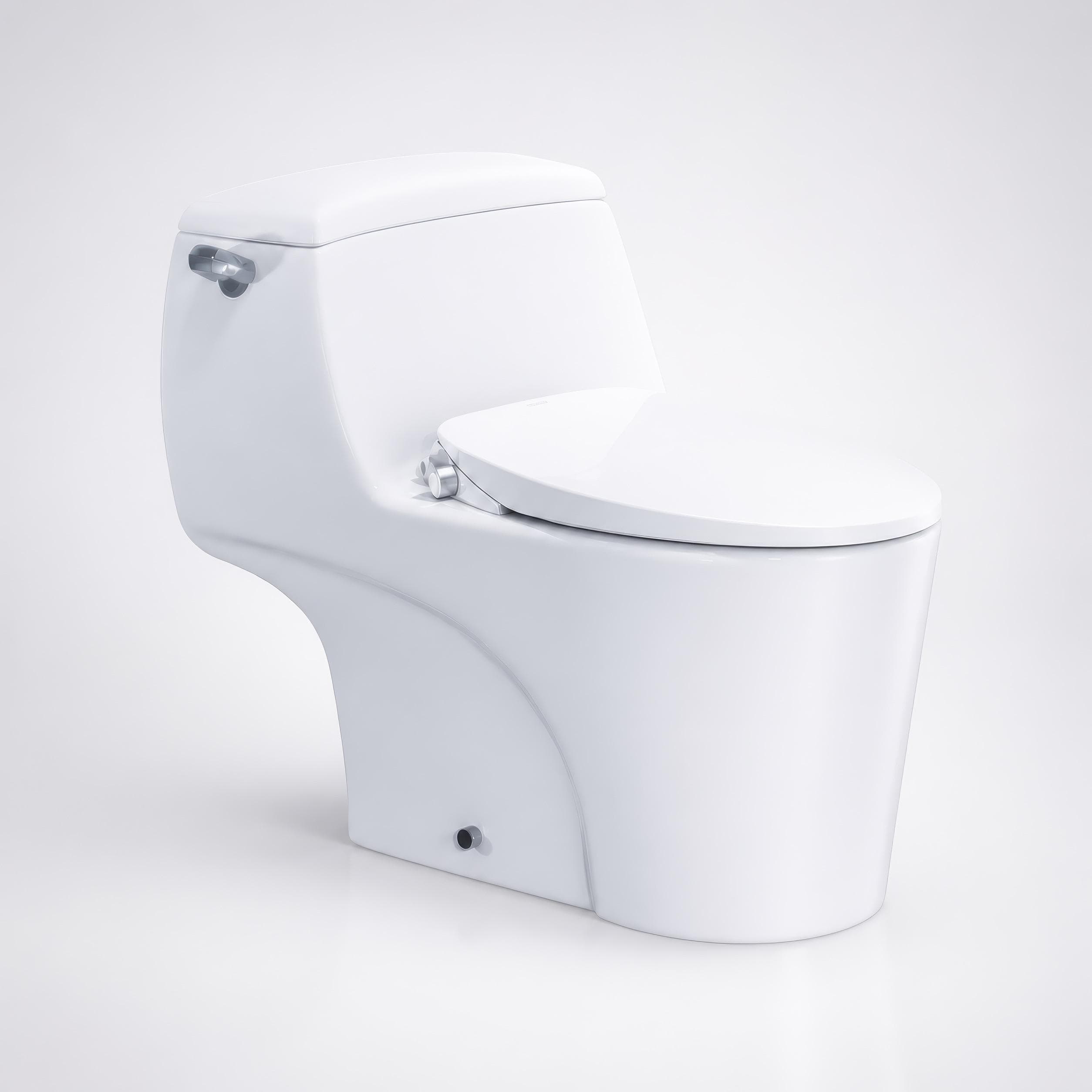 Bồn cầu 1 khối nắp rửa cơ Caesar C1353F + TAF060 (C1353+TAF060)
