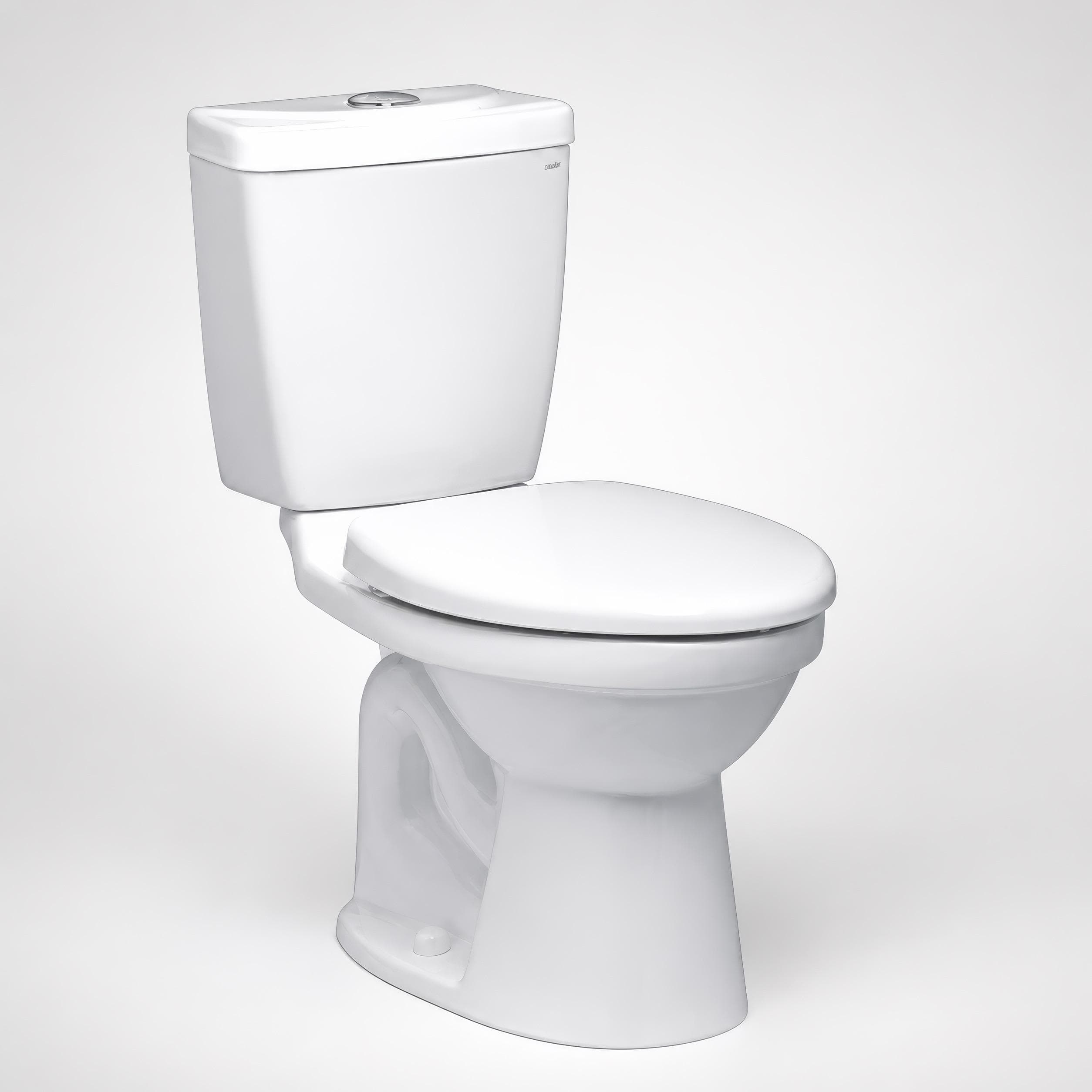 Bồn cầu 2 khối Caesar CT1325 nắp thường