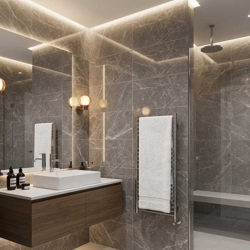 Gạch ốp lát Ấn Độ Superstone Marble 48AMNE