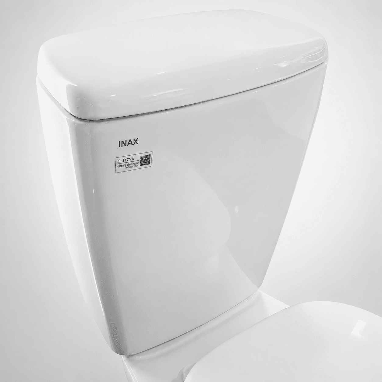 Bồn cầu 2 khối Inax C-117VA xả gạt