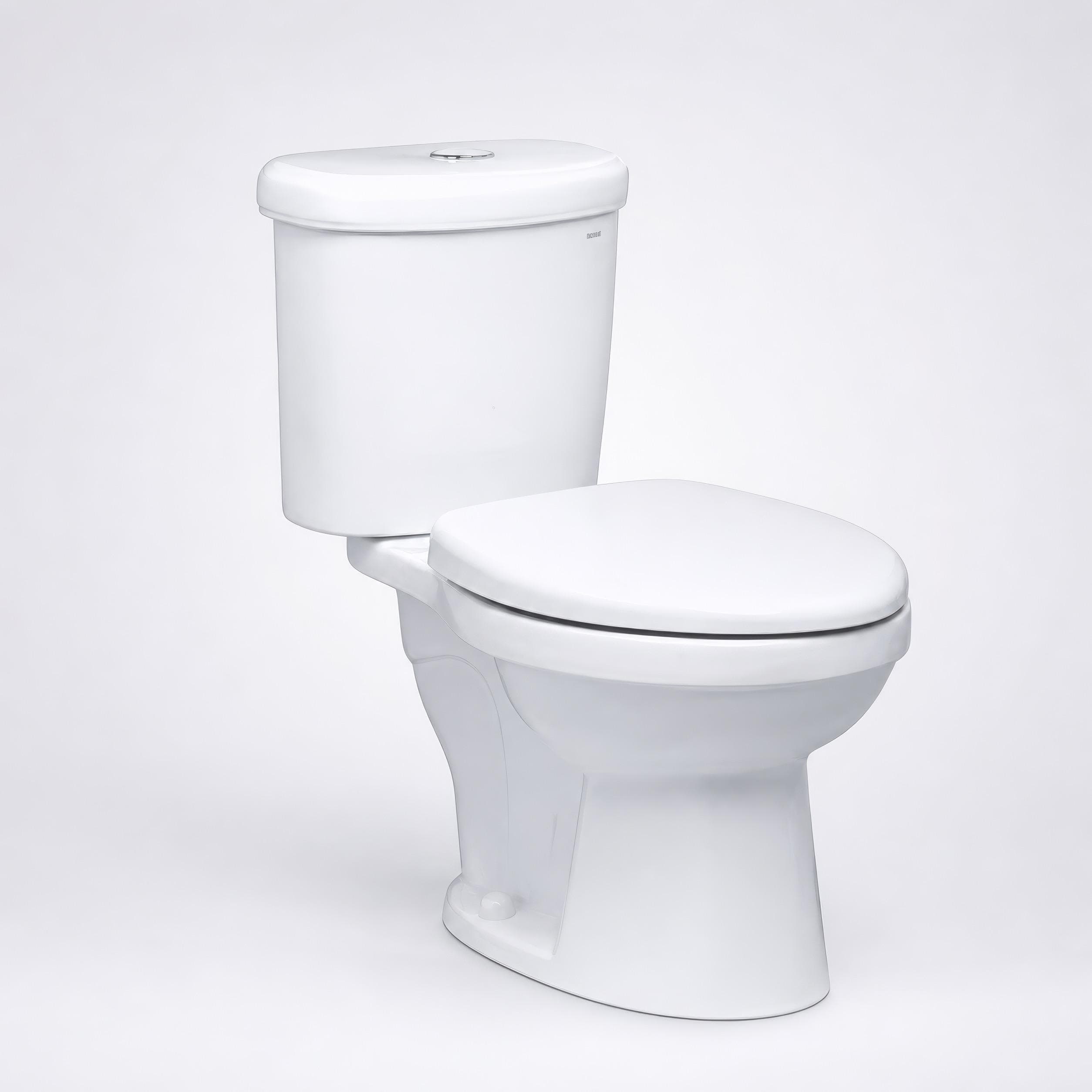 Bồn cầu 2 khối Caesar CTS1338 nắp êm