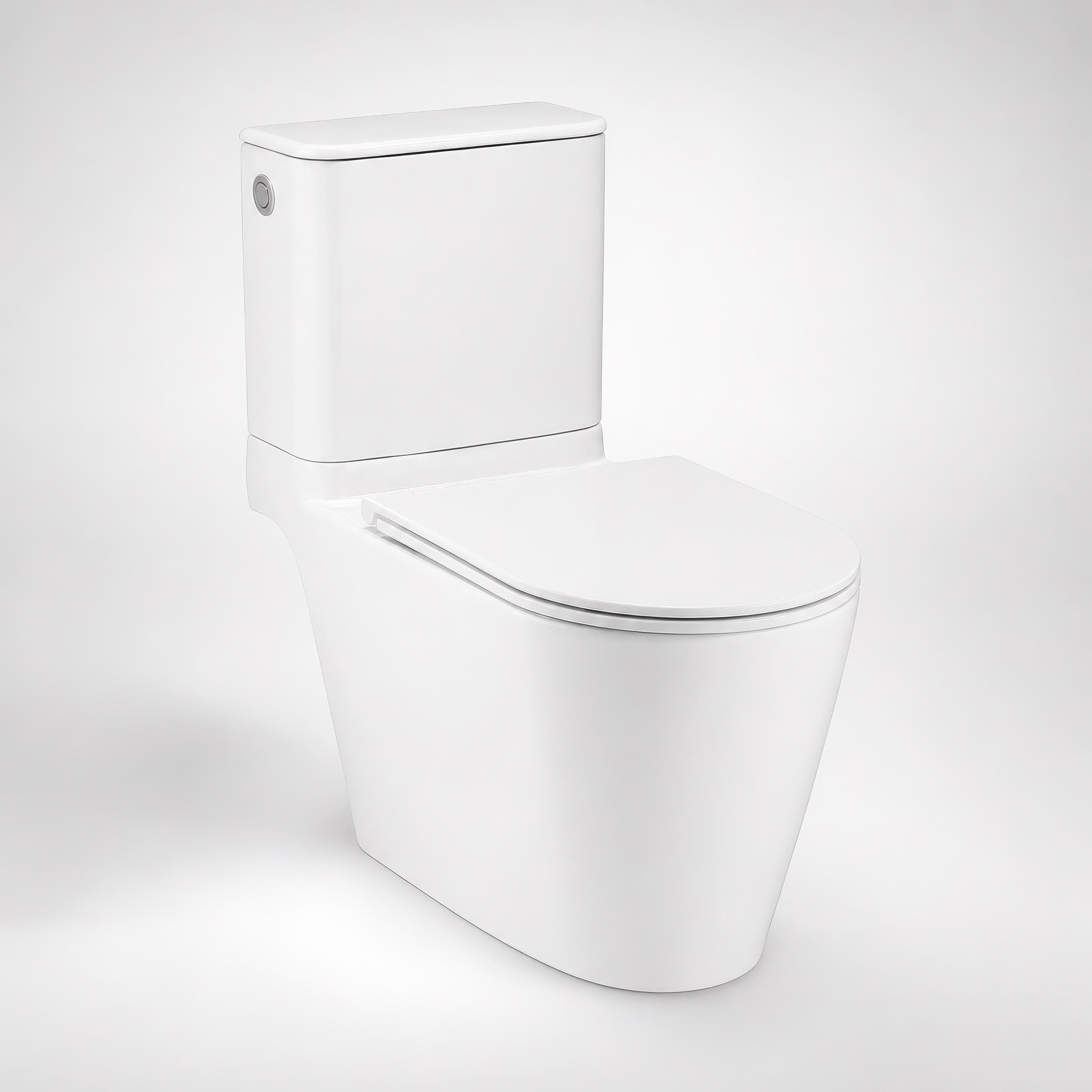 Bồn cầu 2 khối COTTO C125337 nắp êm dòng Simply Connect