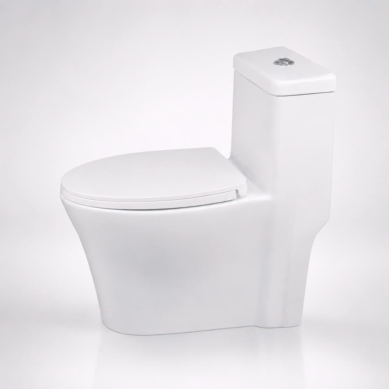 Bồn cầu 1 khối ATMOR AT1177 nắp êm