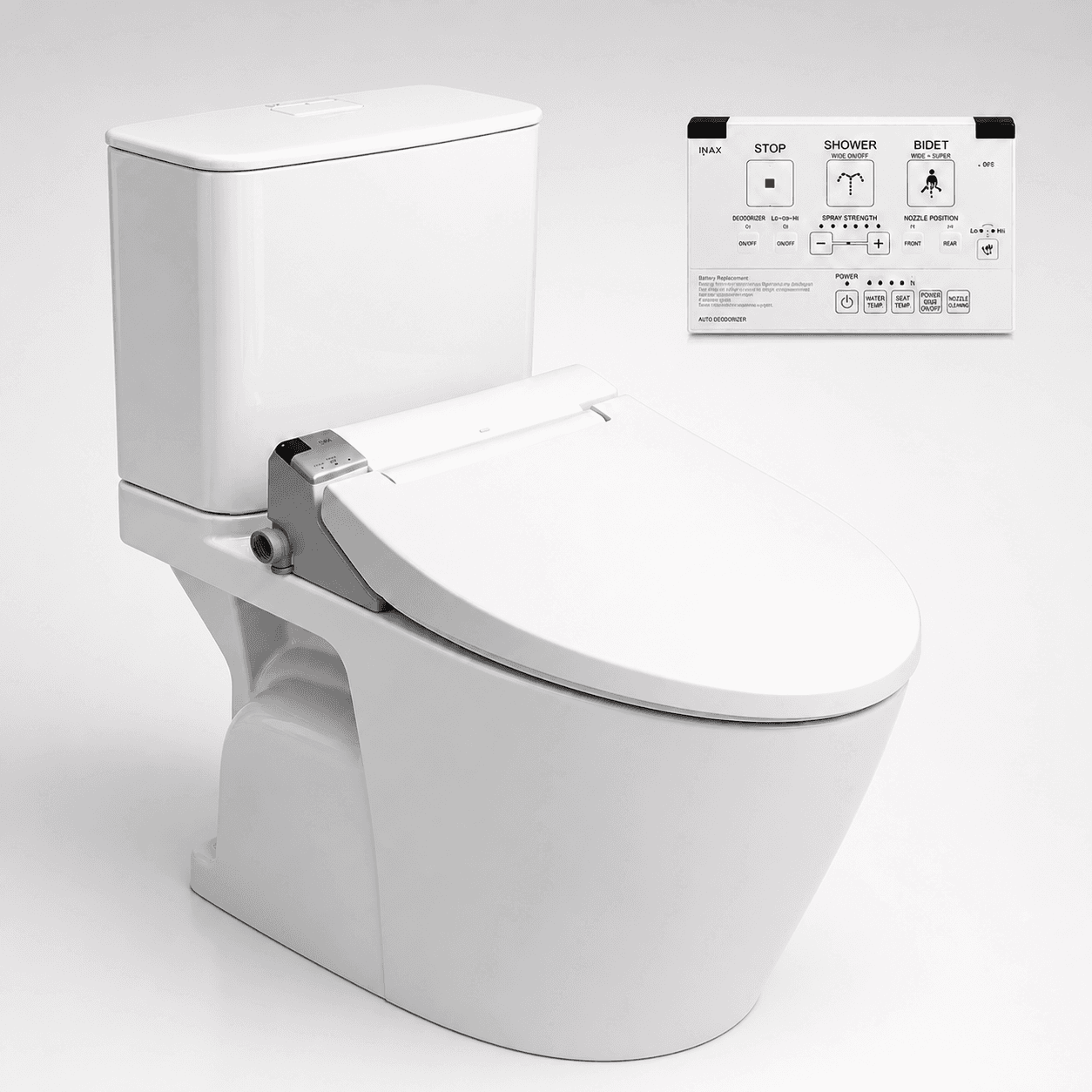 Bồn cầu 2 khối nắp điện tử INAX AC-602 + CW-KA22AVN