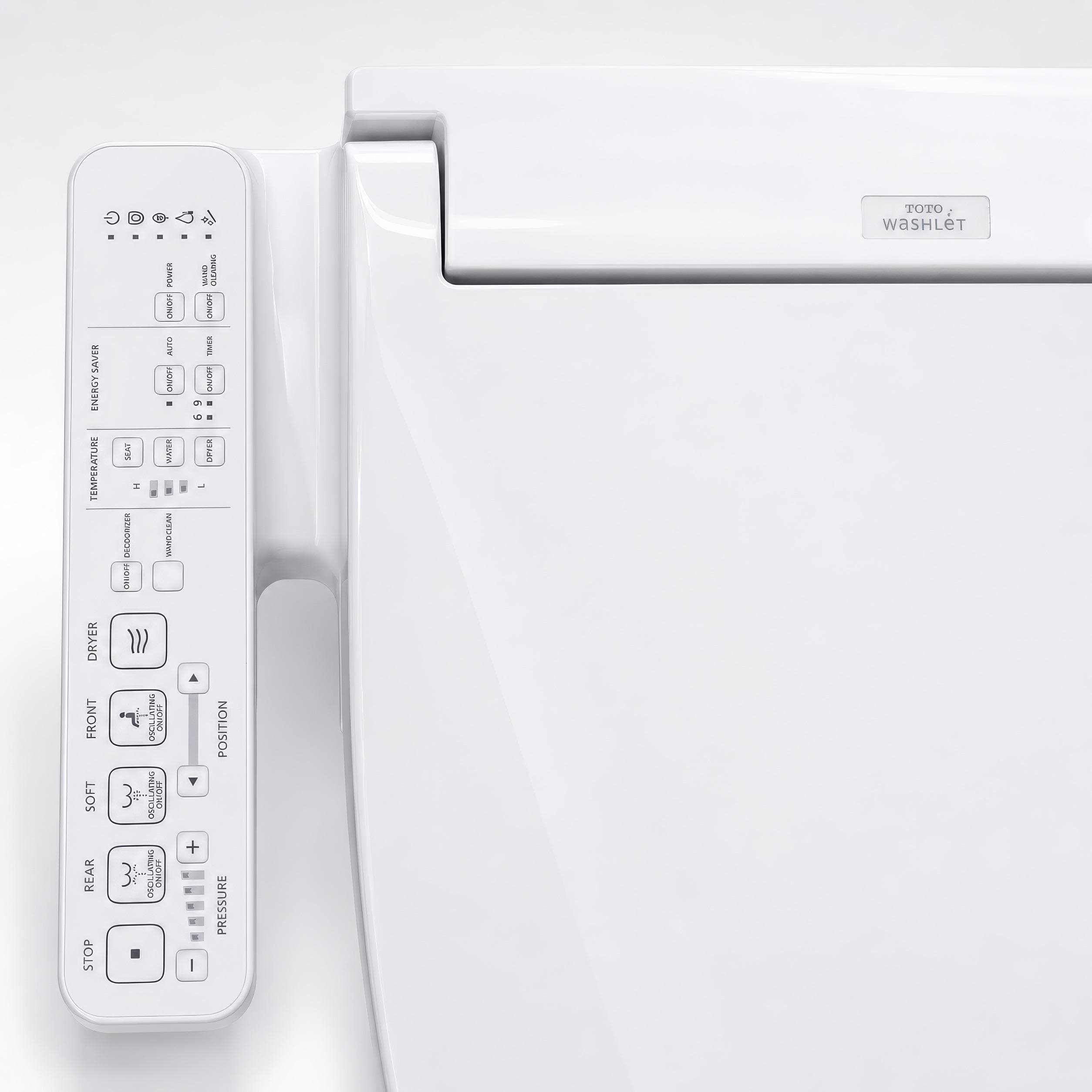 Bồn cầu TOTO CS986GW16 2 khối nắp điện tử Washlet C2 TCF23410AAA