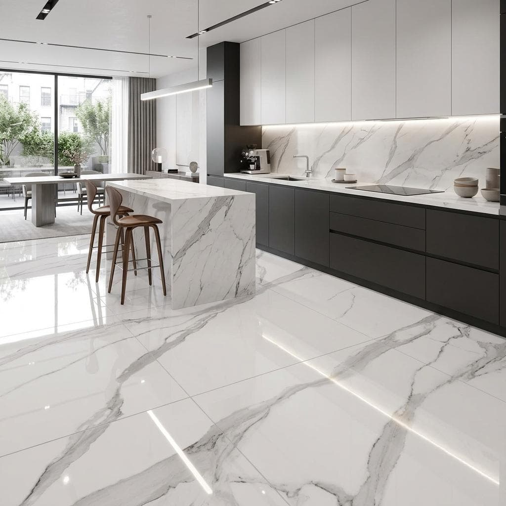 Gạch lát nền Ấn Độ Superstone Marble 120STCL