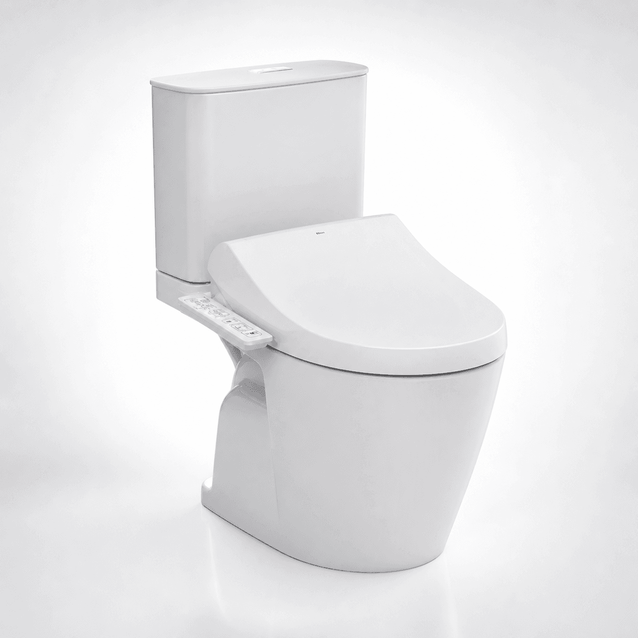 Bồn cầu 2 khối xả cảm ứng nắp điện tử INAX ACT-602 + CW-H18VN