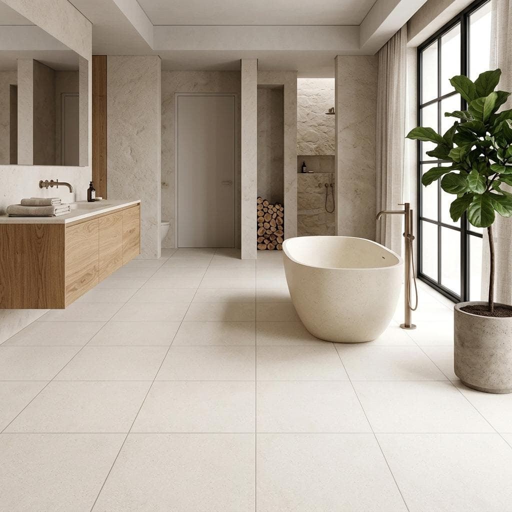 Gạch lát nền Indonesia Superstone Vân xi măng 60AGT602508R_N