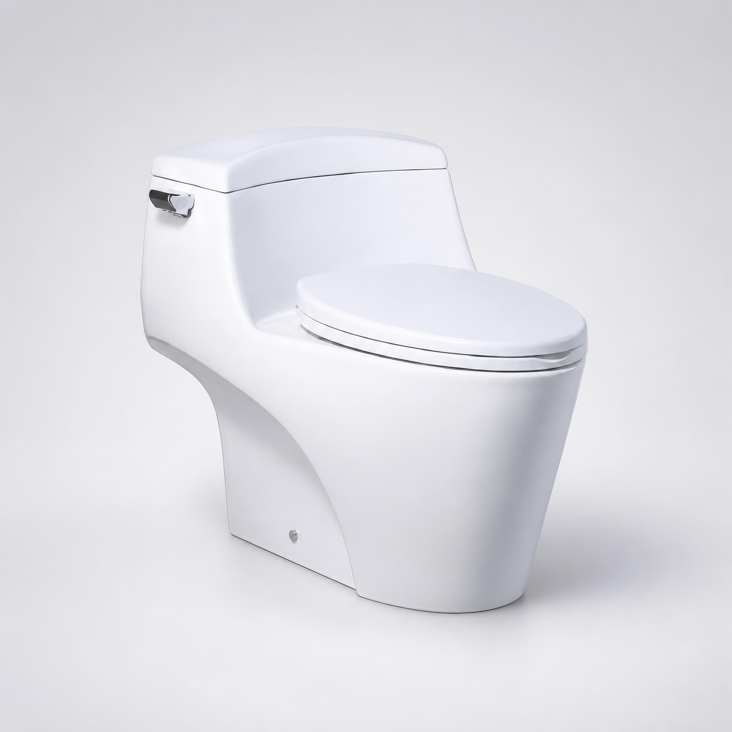 Bồn cầu 1 khối Caesar C1353 nắp êm