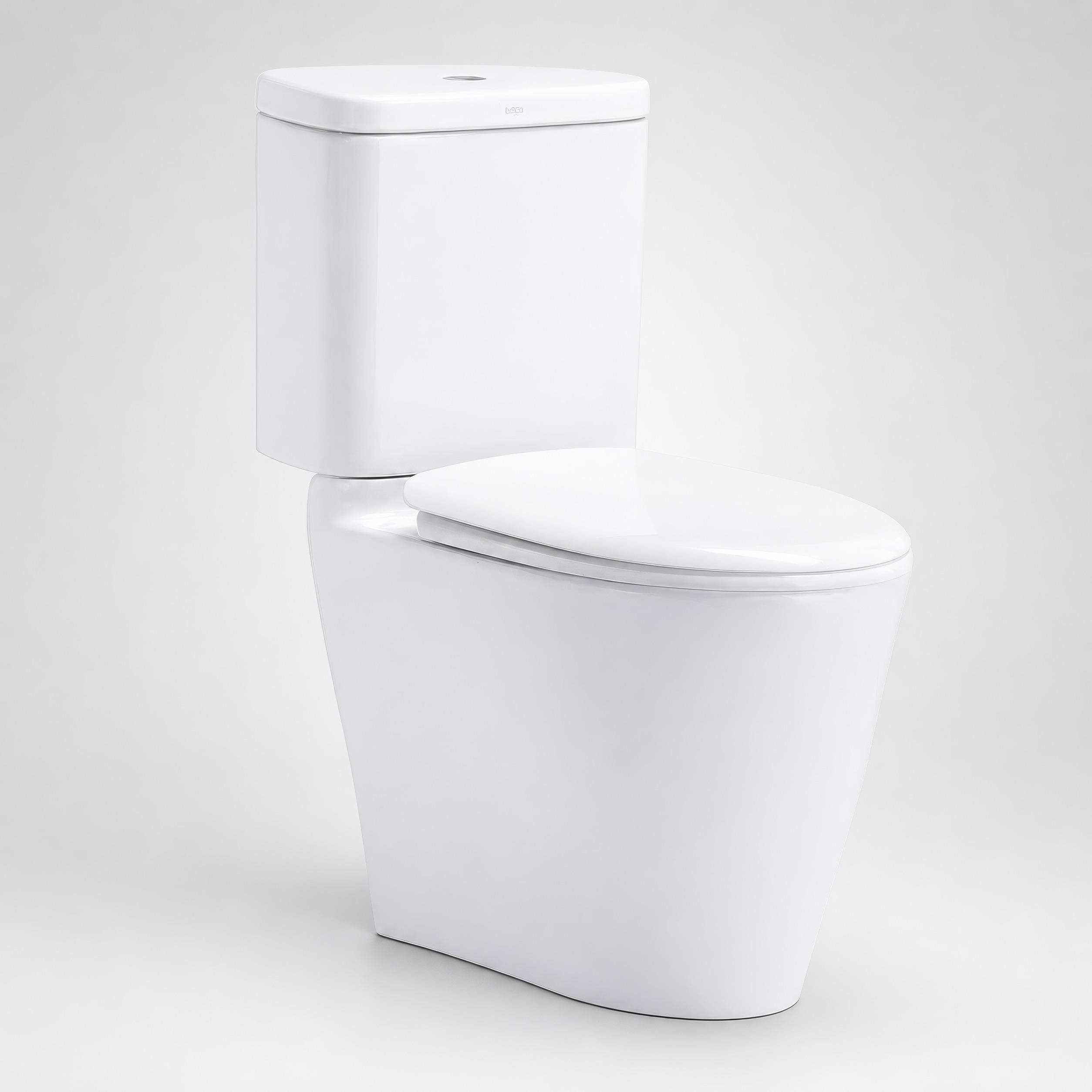 Bồn cầu 2 khối COTTO C17027 nắp êm dòng Space Solution