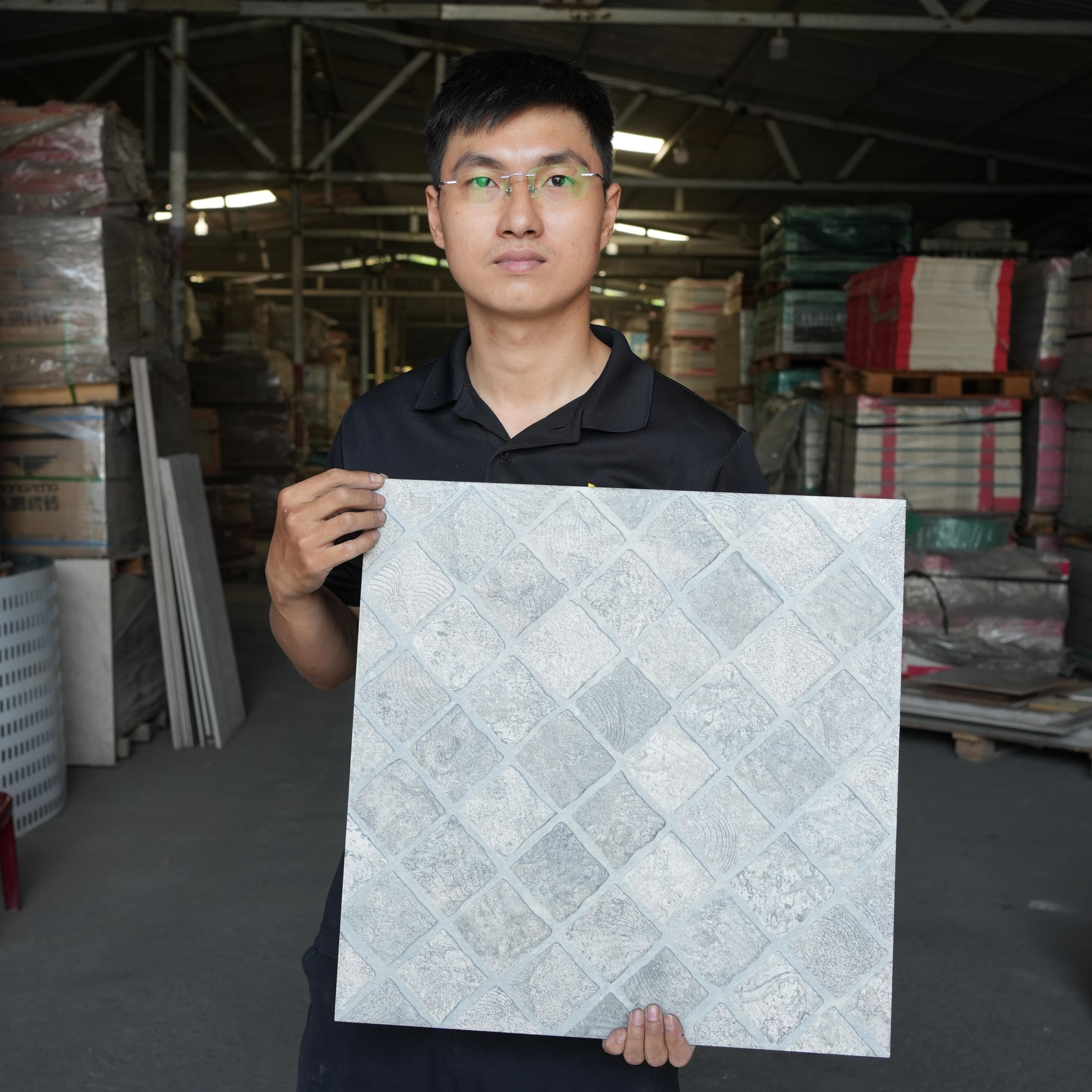 Gạch lát nền Union Mosaic 50x50 CAMBERGREY(D)