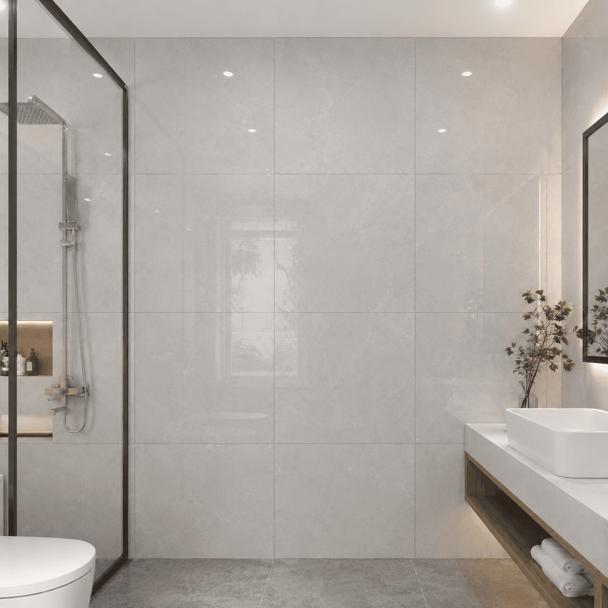 Gạch lát nền Việt Nam Hung Phat Vân đá H8032