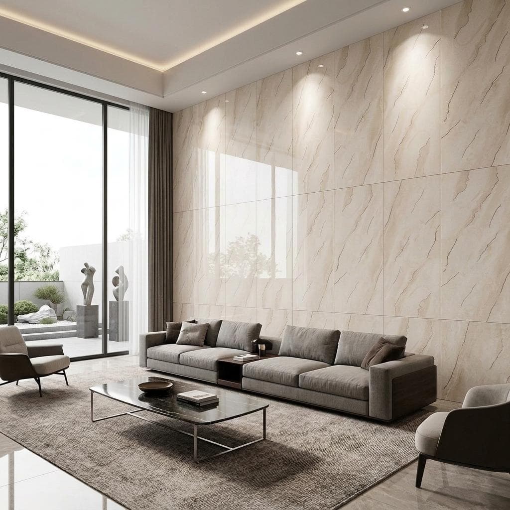 Gạch ốp lát Trung Quốc Hung Phat Kẻ Xước, Vân đá TBN24K612906