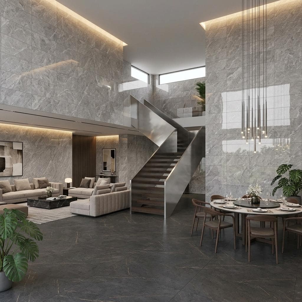 Gạch ốp tường Việt Nam BNC Vân đá, Hoa văn / Họa tiết, Marble, Hình học BNC36167