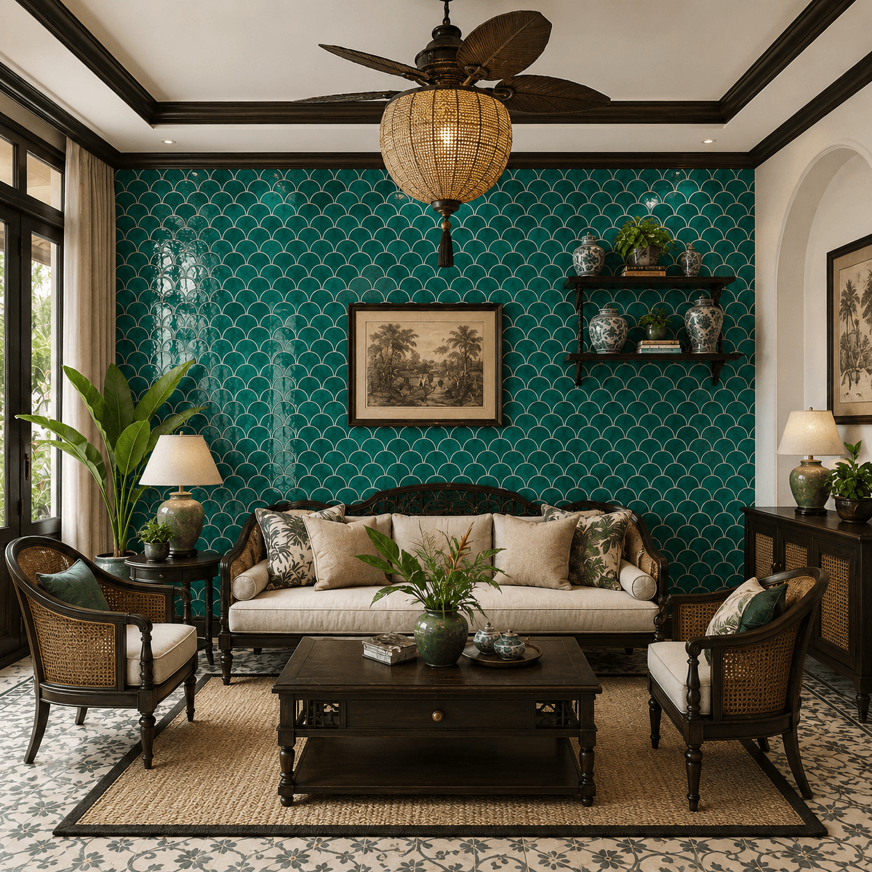Gạch Trung Quốc Mosaic MHF90011