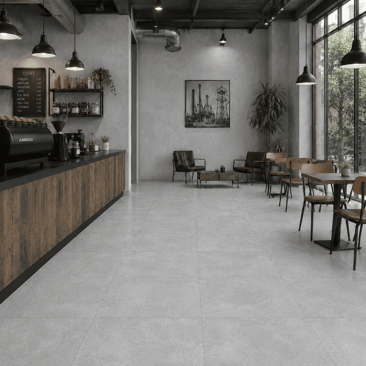 Gạch lát nền Việt Nam Hoàng Gia (Royal) Vân đá 66858