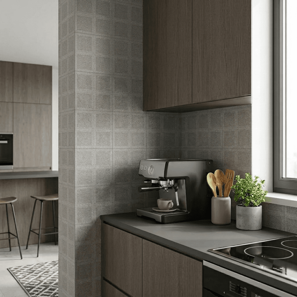 Gạch ốp lát Việt Nam Kiến Hưng Vân xi măng 4208