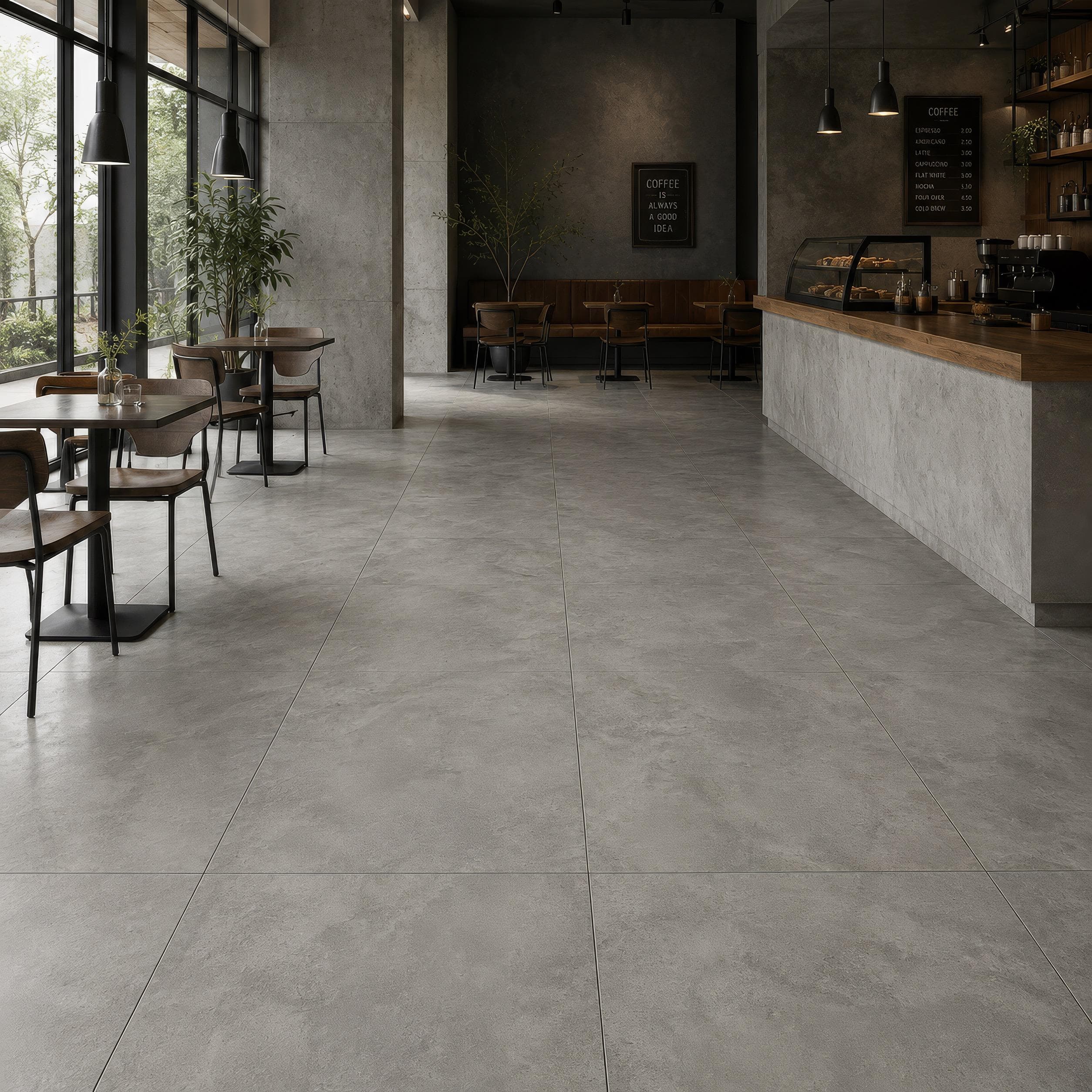 Gạch ốp lát Ấn Độ VienDuong Vân xi măng VELVETGREY(R9)