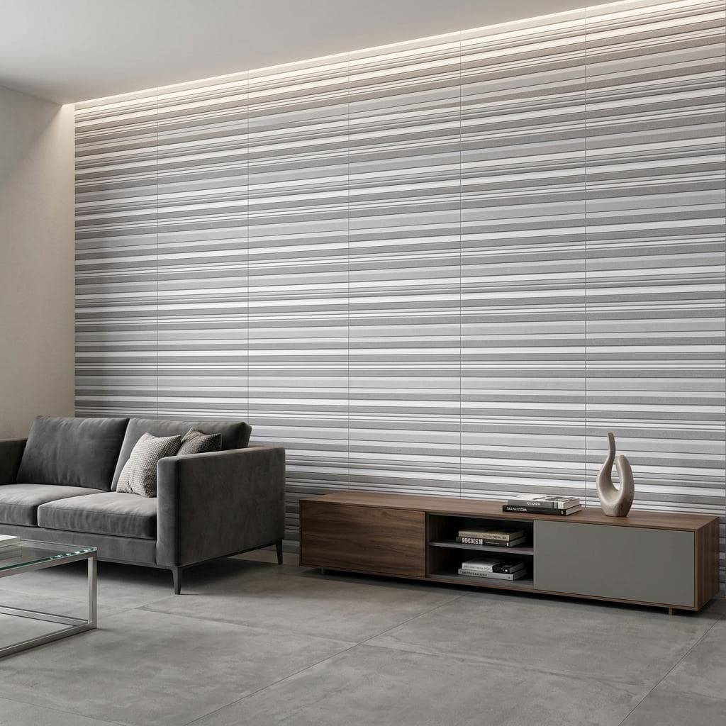 Gạch ốp lát Trung Quốc Kiến Hưng Hình học, Vân 3D DM83013C1