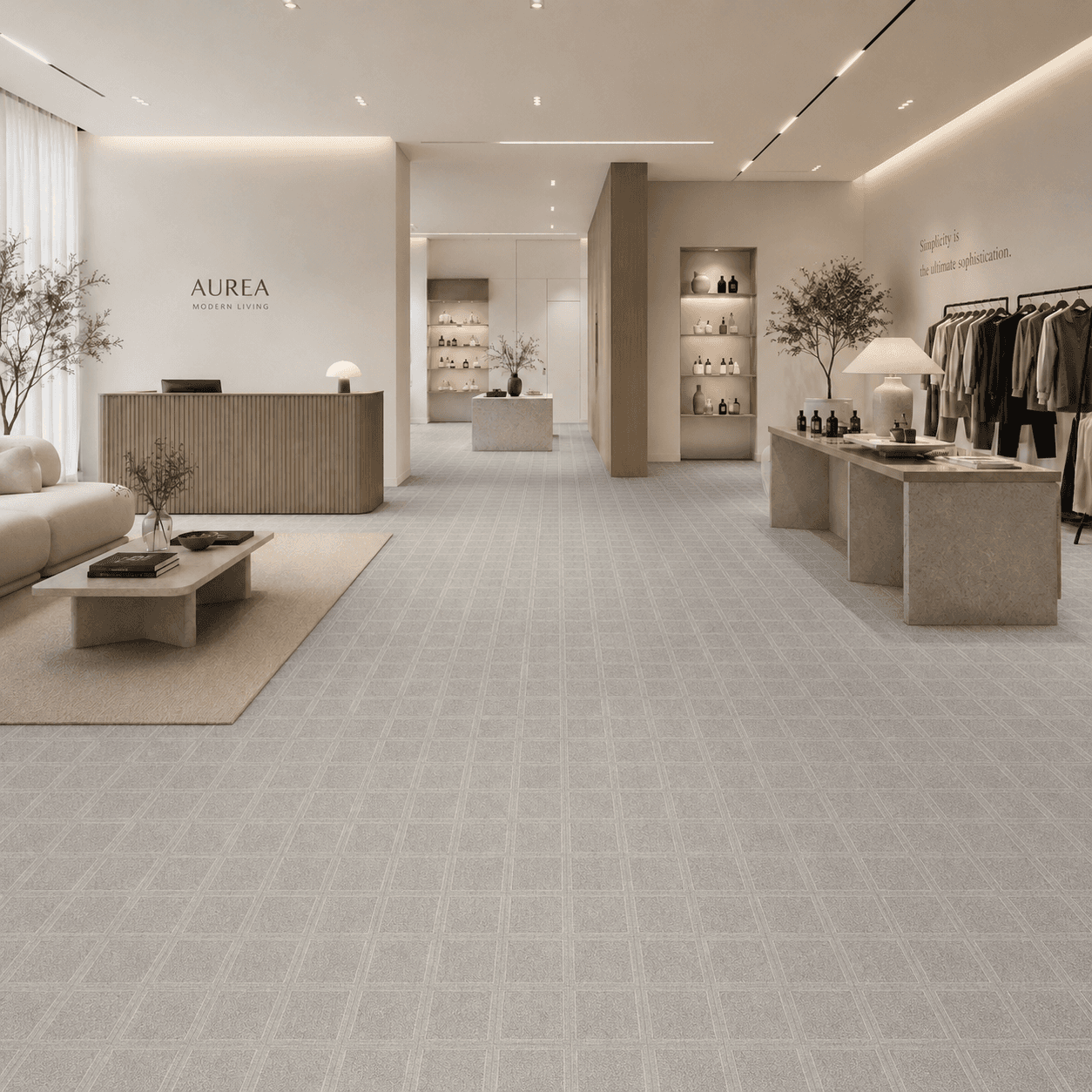 Gạch ốp lát Việt Nam Kiến Hưng Vân xi măng 4208