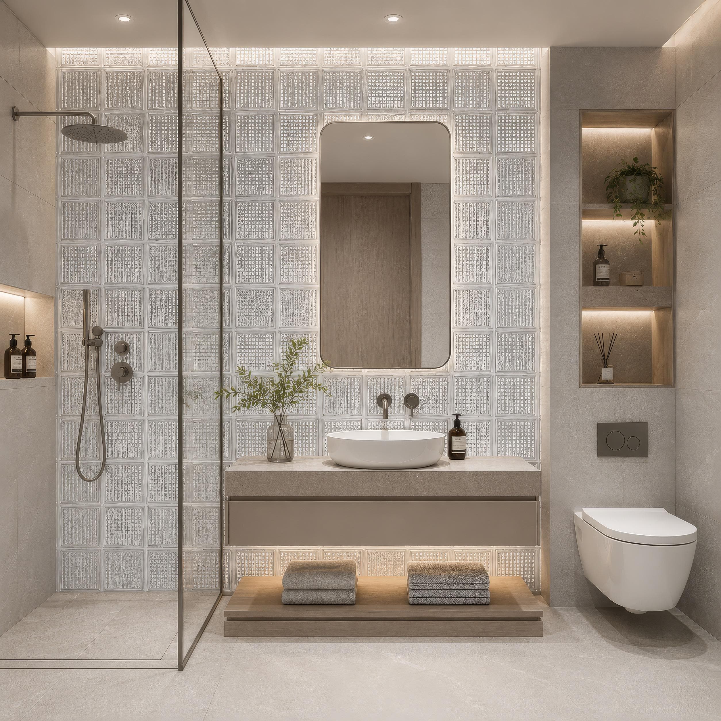 Gạch Việt Nam Dongtam Vân 3D 9501