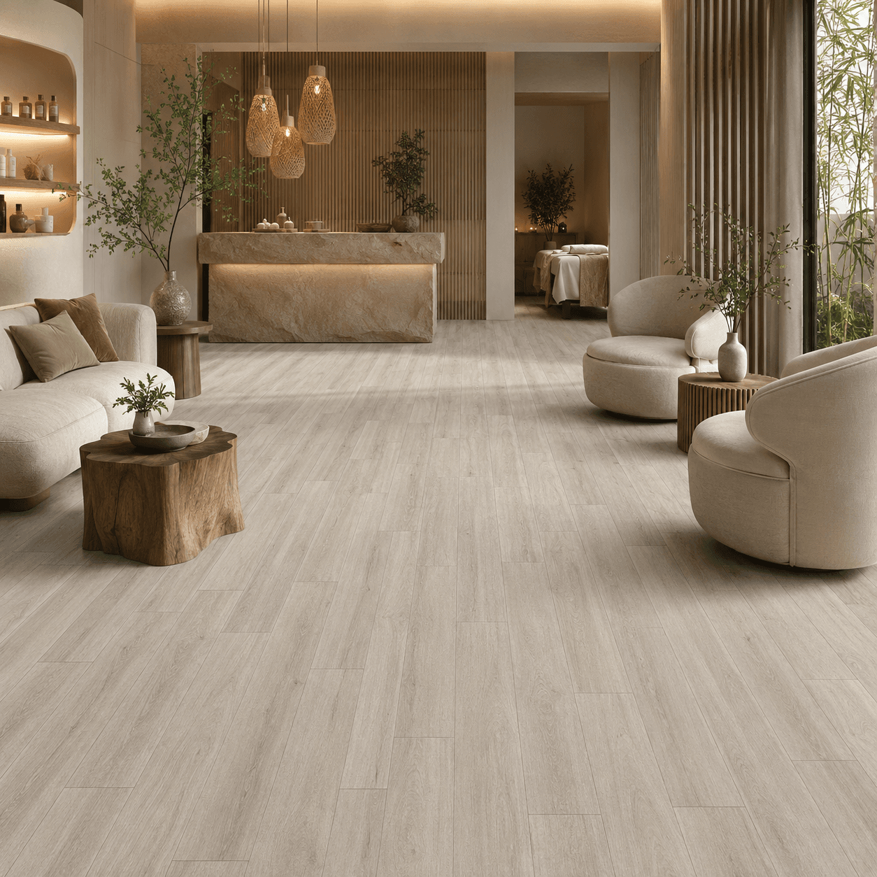 Gạch lát nền Trung Quốc Hung Phat Giả gỗ TBN15817