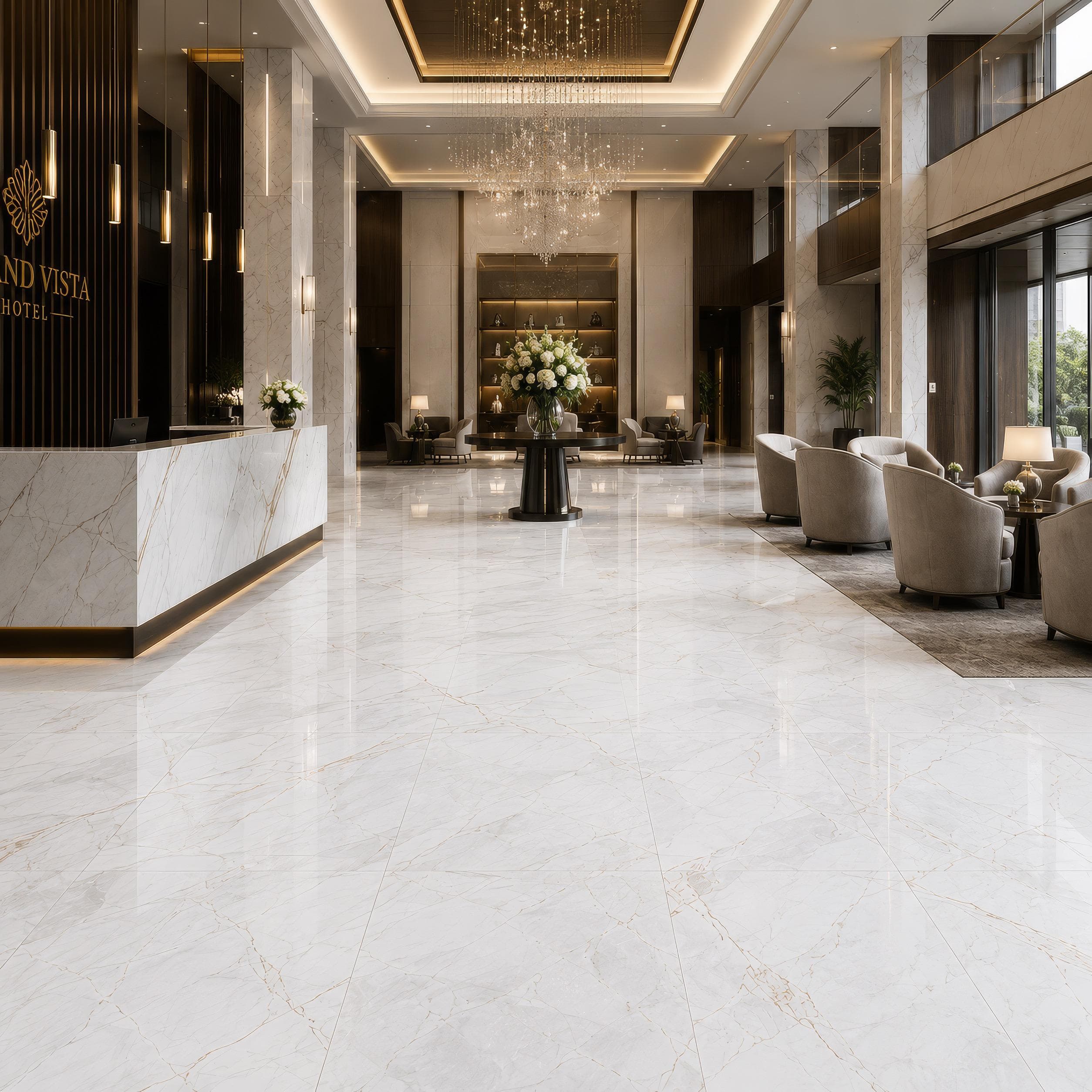 Gạch lát nền Taicera Marble G12L10JW-CA
