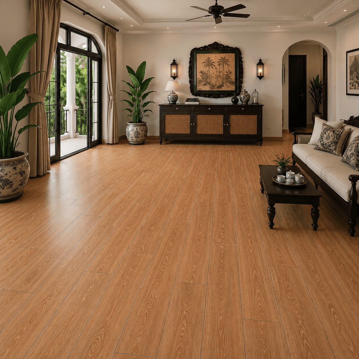 Gạch lát nền Việt Nam Hung Phat Giả gỗ TBN21202DC