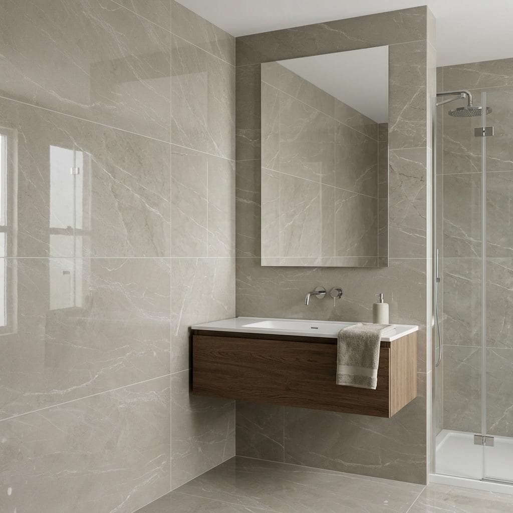 Gạch ốp lát Ấn Độ NhatKhang Marble SPRINGCREMA