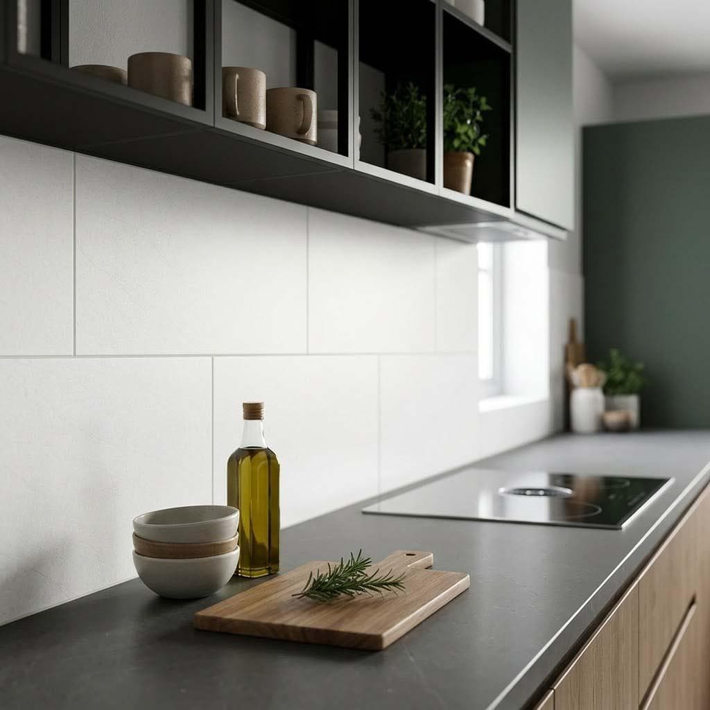 Gạch ốp tường Trung Quốc Kiến Hưng Đơn sắc 9030
