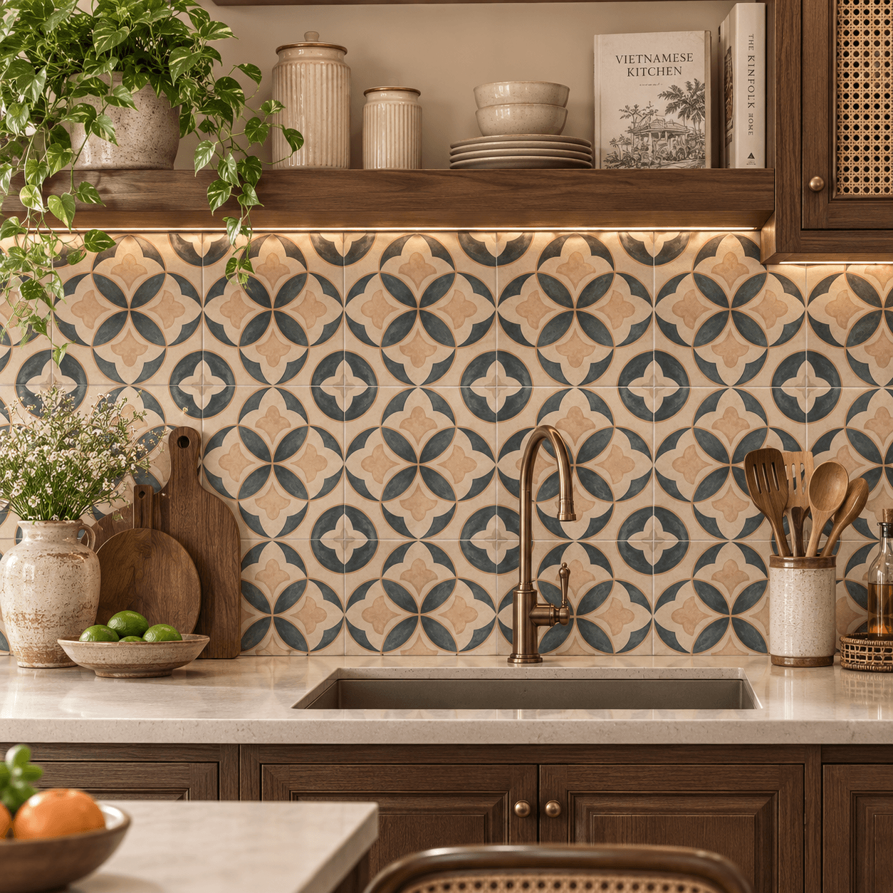 Gạch ốp lát Việt Nam Innomat Hoa văn / Họa tiết F2151