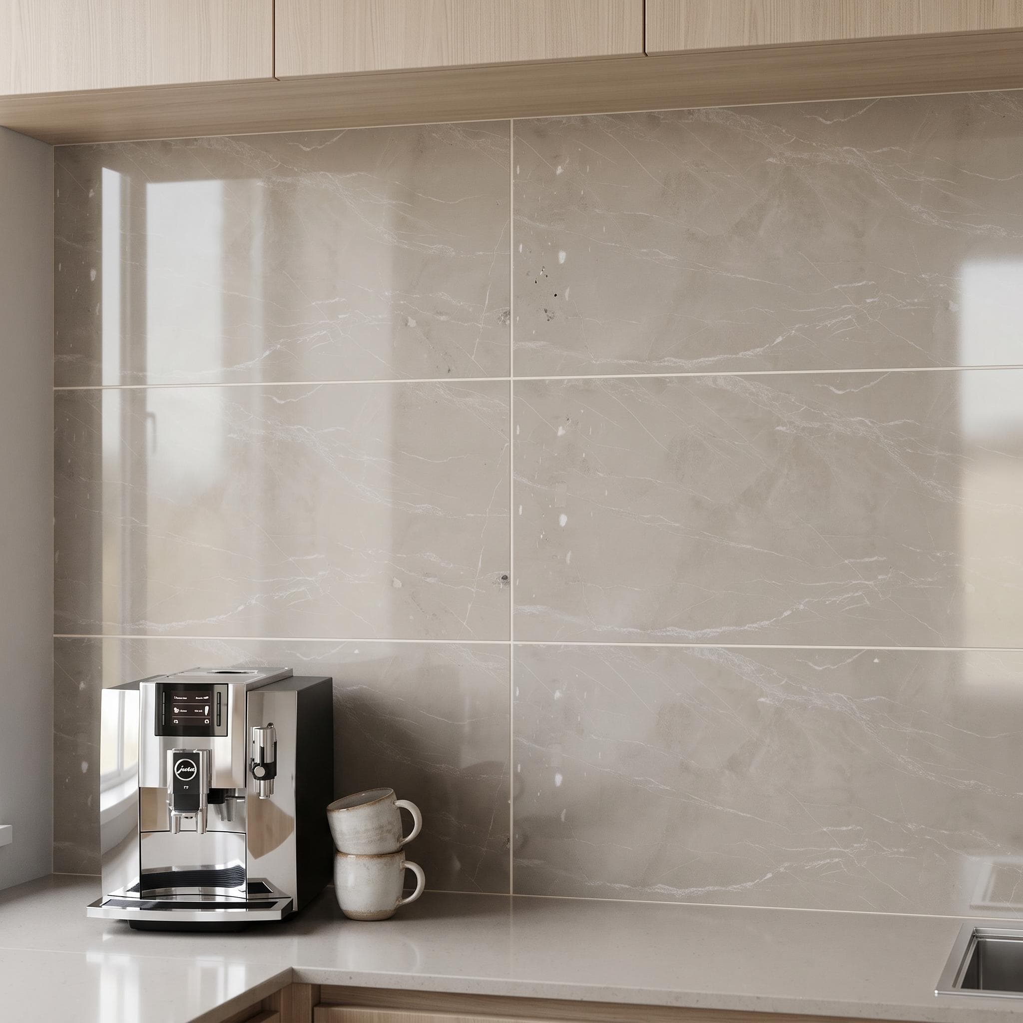 Gạch ốp lát Ấn Độ NhatKhang Marble SPRINGCREMA