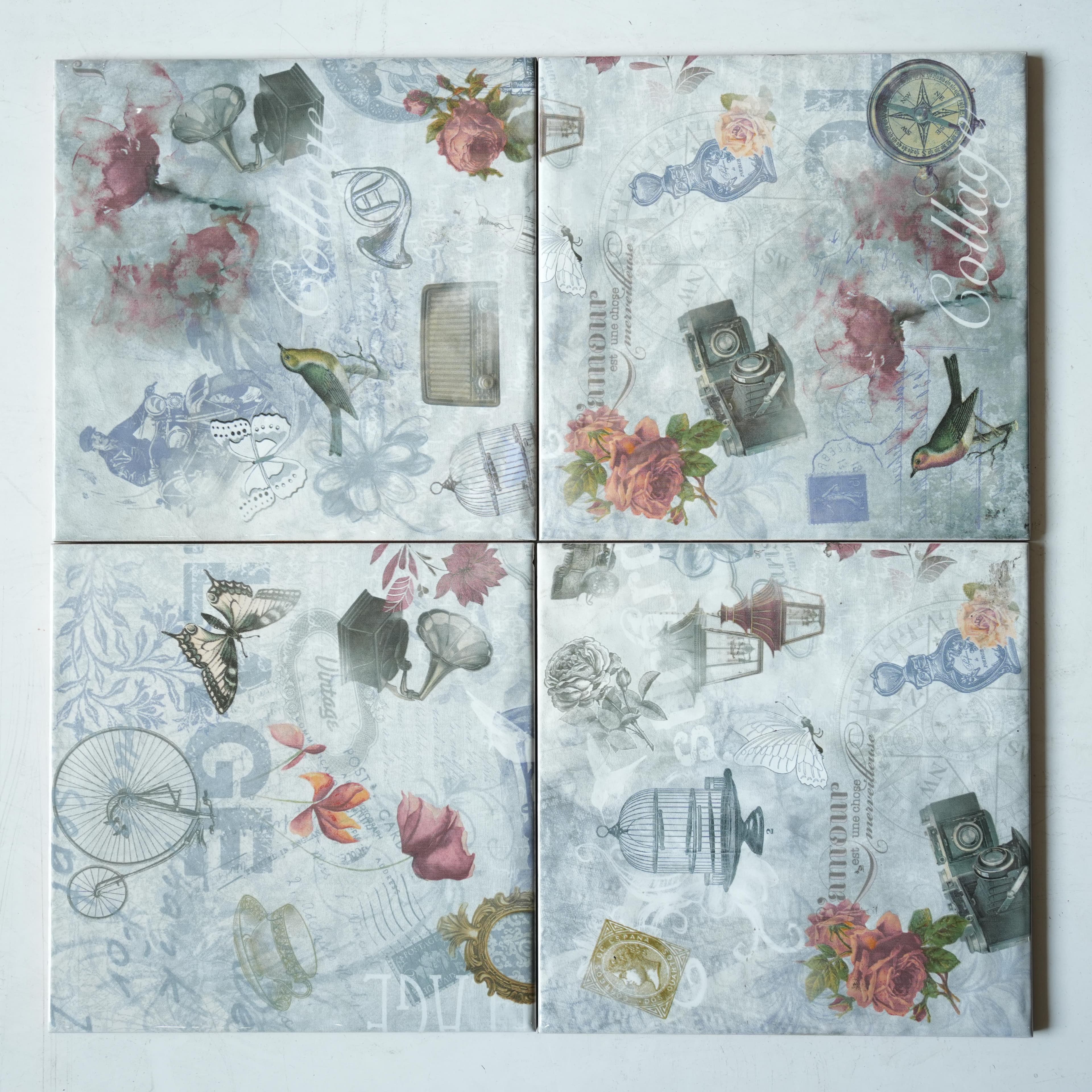 Gạch ốp tường Grand Home 20x20 MAINZU(20X20)PT01687DECORCOLLAGE