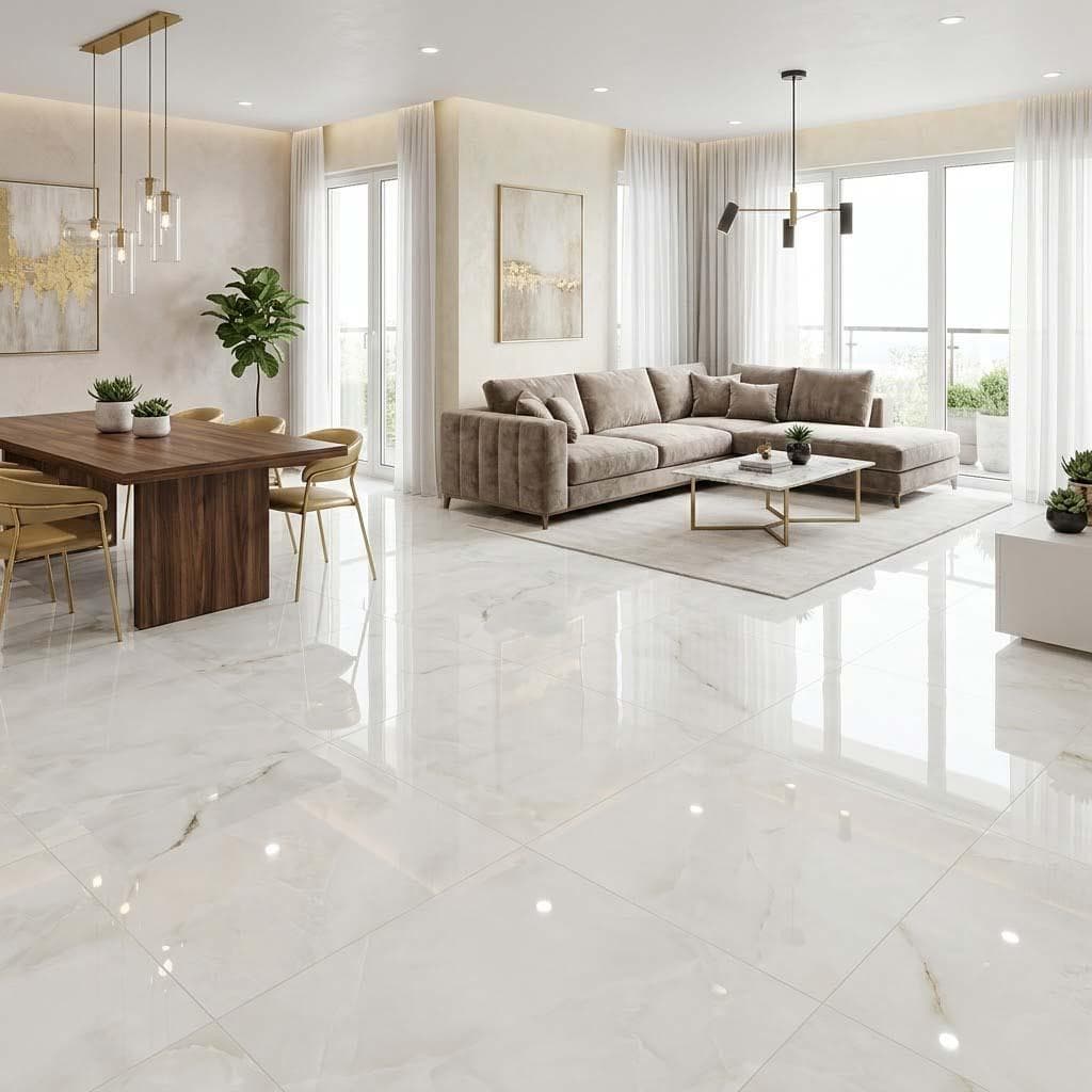 Gạch lát nền Ấn Độ Vân đá ONYX ICE 8804