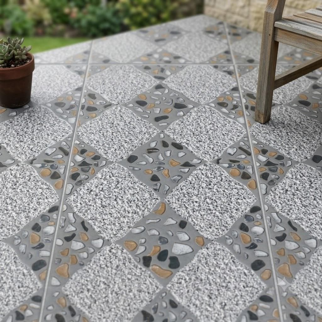 Gạch ốp lát Trung Quốc Terrazzo, Vân đá, Hình học CT301