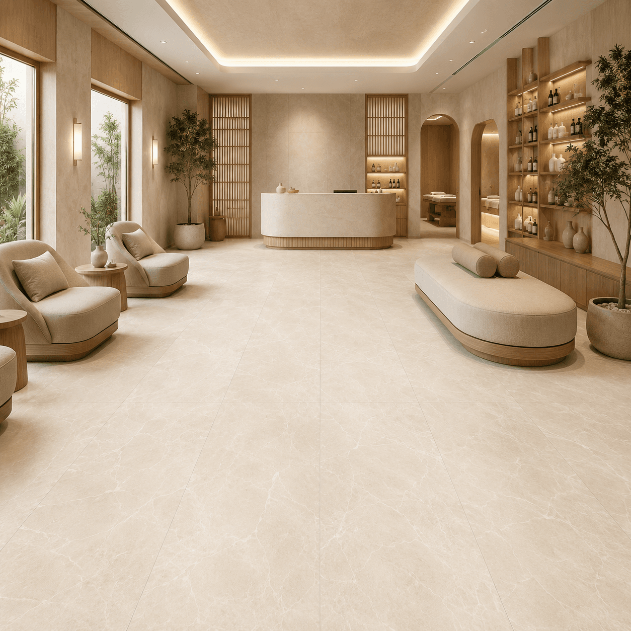 Gạch ốp lát Tây Ban Nha Eurotile Vân đá ARMANIBEIGE.