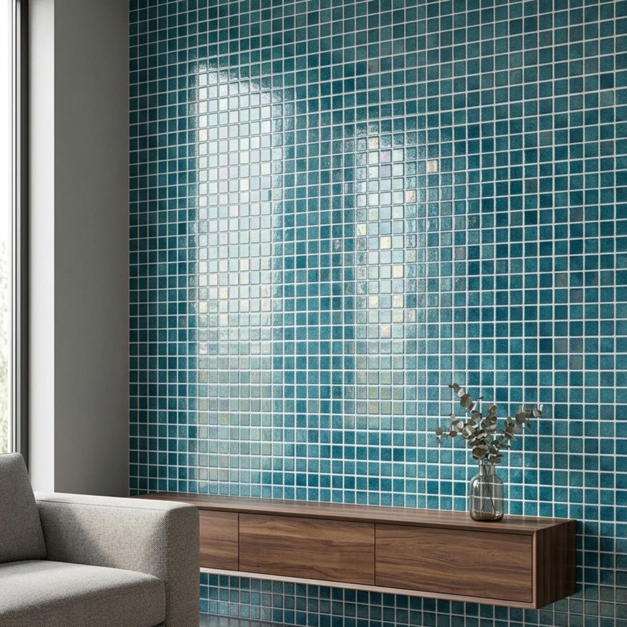 Gạch Tây Ban Nha Song Ngọc Lan Mosaic MIXIRISNILO