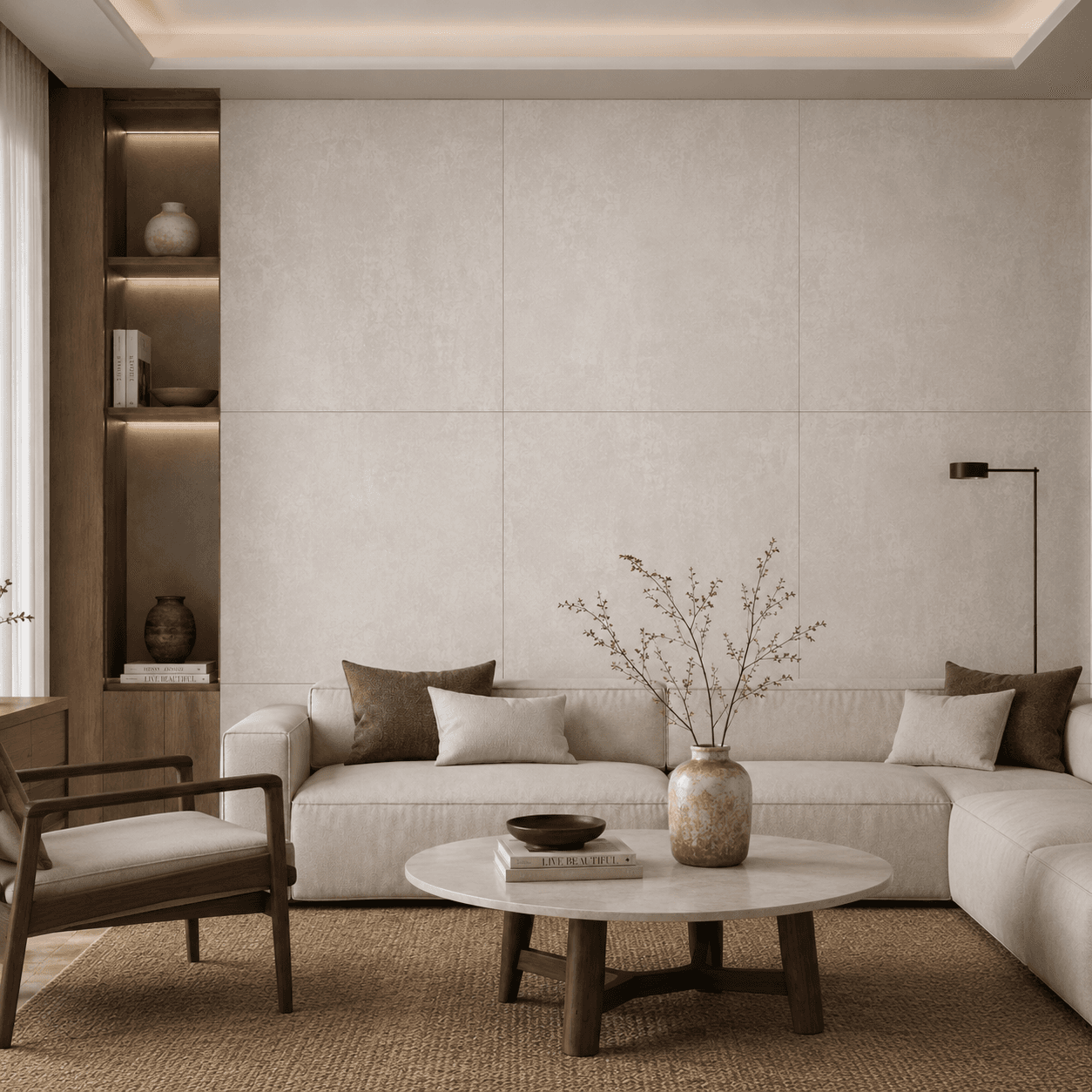 Gạch ốp lát Ấn Độ Superstone Vân xi măng 120CELIGR