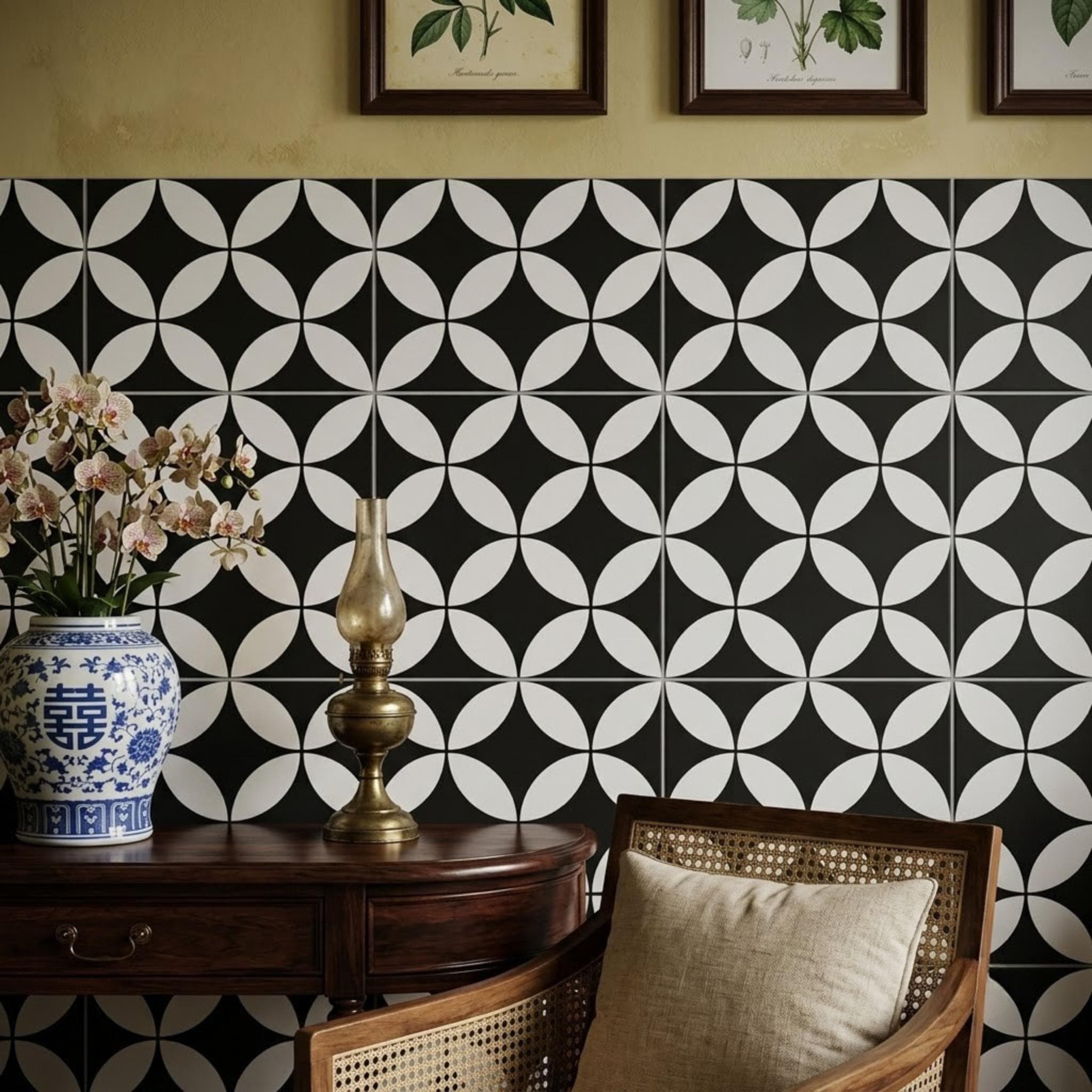 Gạch Hoa văn / Họa tiết MHB136
