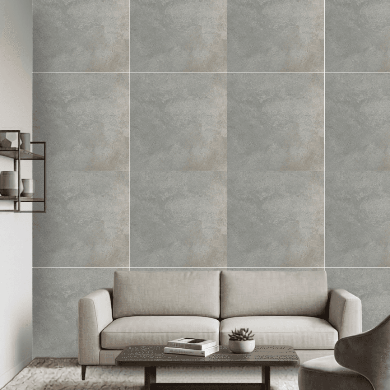 Gạch ốp lát Việt Nam Legia Vân xi măng C60780A