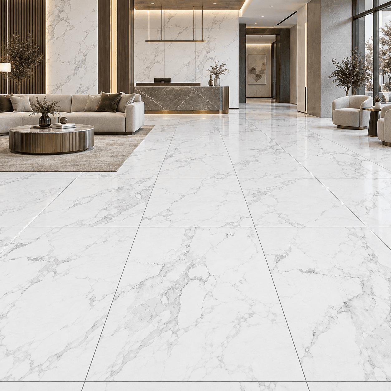 Gạch lát nền Việt Nam Ý Mỹ Marble P61248013R
