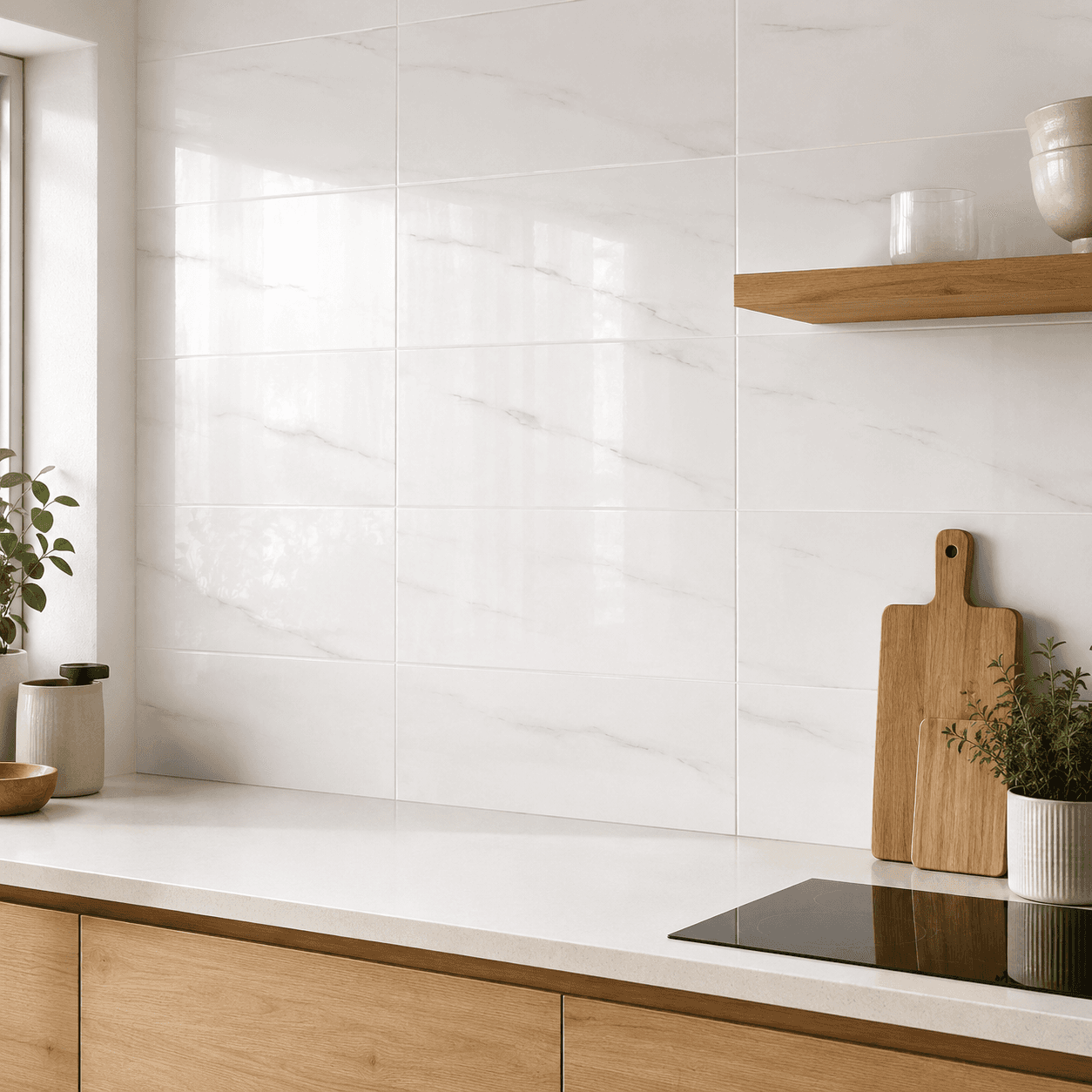 Gạch ốp tường Việt Nam Đồng Tâm Vân đá 3060CARARAS001
