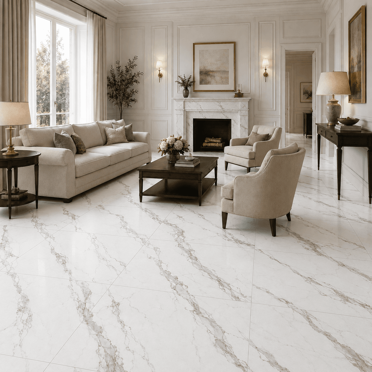 Gạch ốp lát Việt Nam Viglacera Vân đá, Marble SIG-P8806
