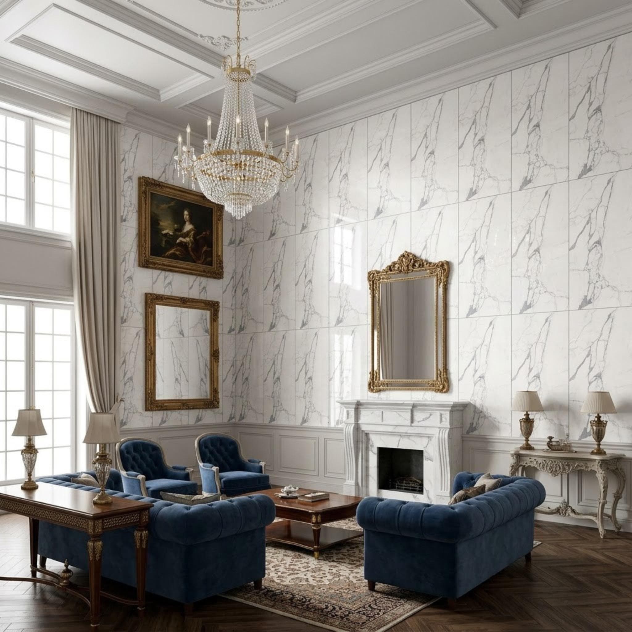Gạch ốp lát Ấn Độ Vietceramics Marble 816SAROGR