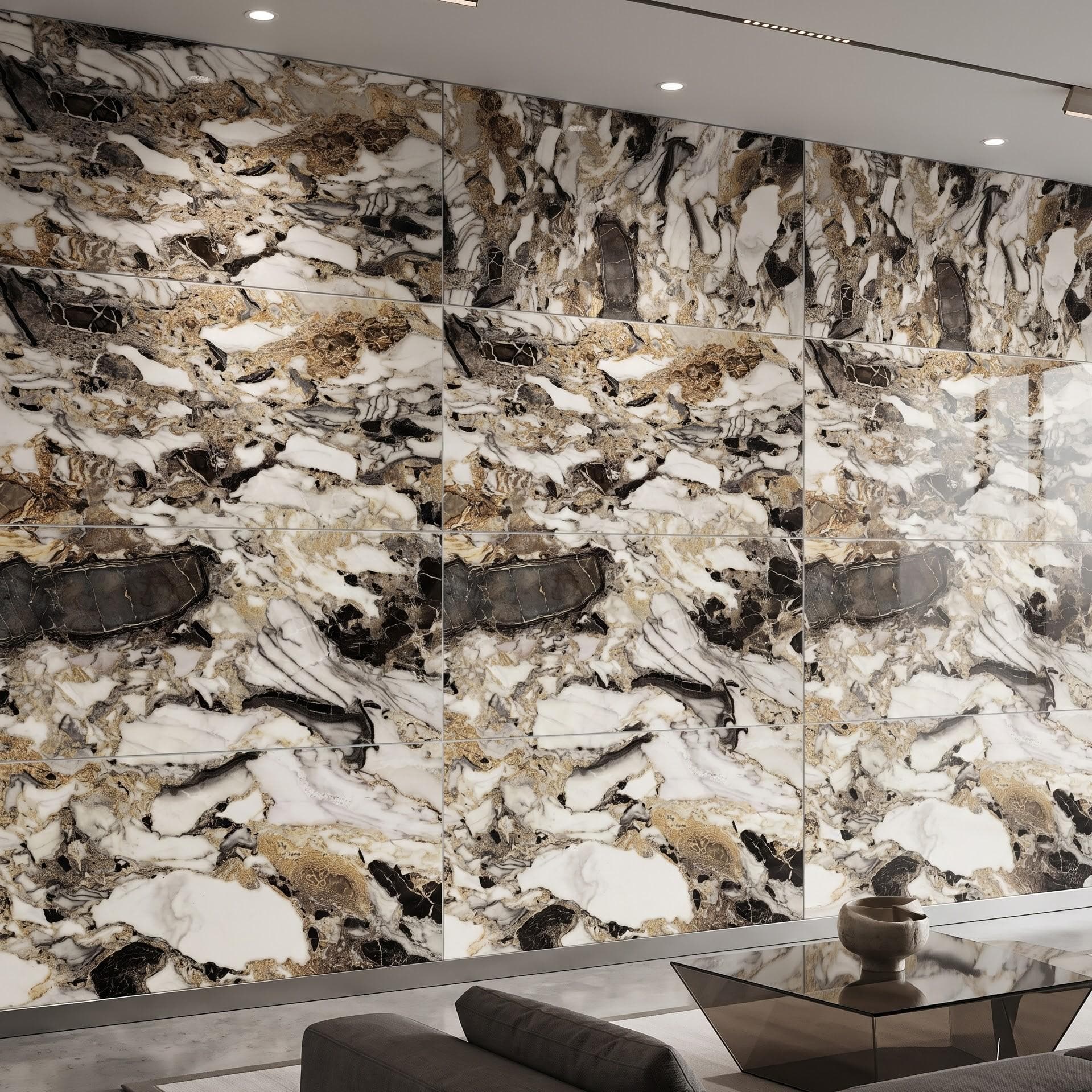 Gạch ốp lát Việt Nam Đồng Tâm Vân đá, Marble 60120LANGBIANG003FP-H+