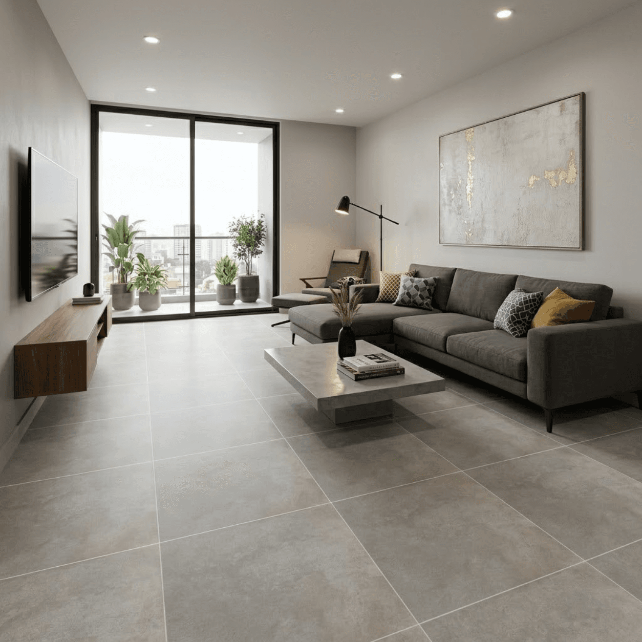 Gạch ốp lát Việt Nam Legia Vân xi măng C60780A
