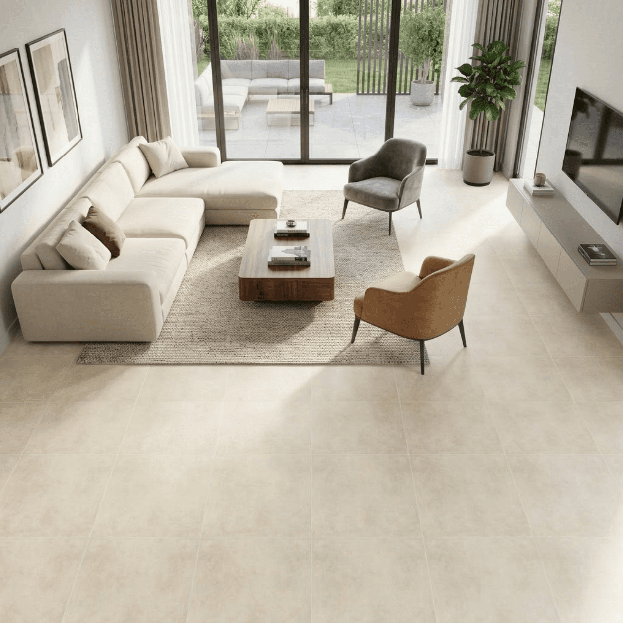 Gạch lát nền Việt Nam Ý Mỹ Vân xi măng N65002H