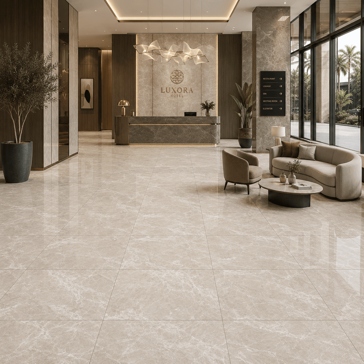 Gạch lát nền Malaysia Superstone Marble 600EM6006P