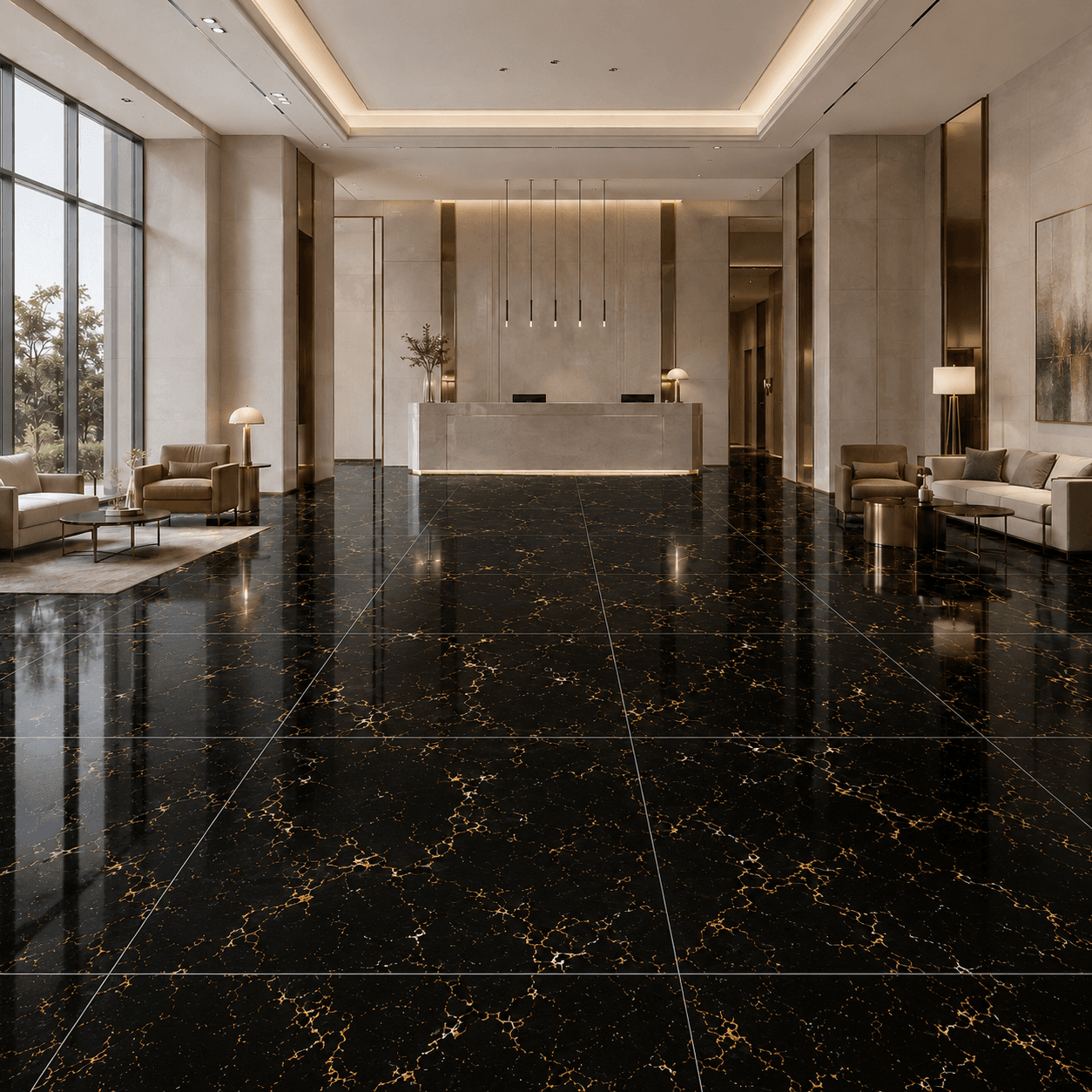 Gạch lát nền Trung Quốc Catalan Marble 8032