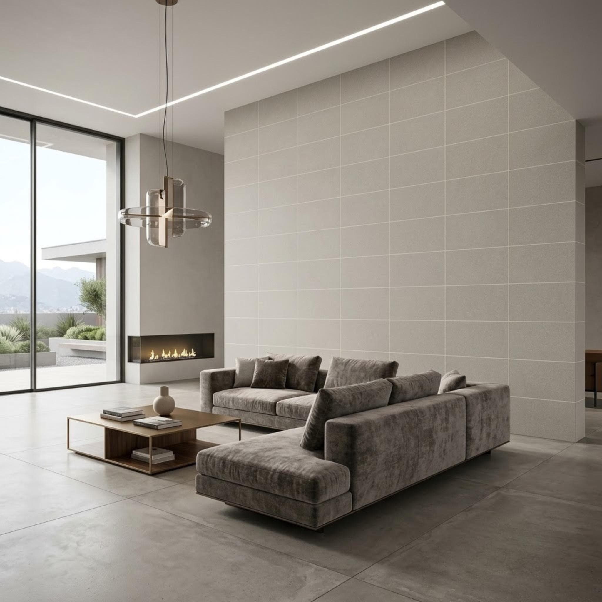 Gạch ốp lát Việt Nam AT-Ceramic Vân xi măng T6018B